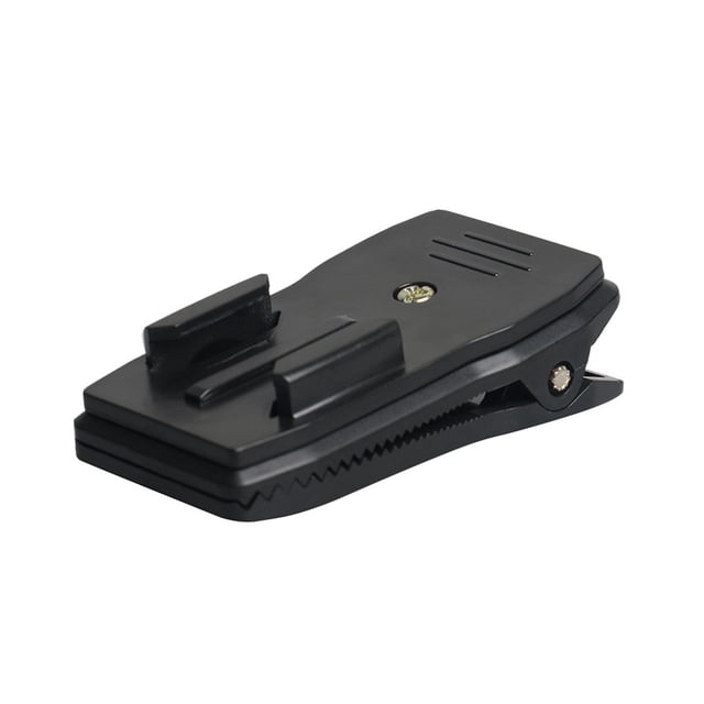 Sidaley Clip de montaje para cámara deportiva para hacer películas, soporte de rotación de plástico para acampar al aire libre, abrazadera de Accesorios de cámara y óptica Tipo base NO1