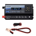 thumbnail image 3 of YESTUNE Sine Wave Power Inverter LED Display 12V/24V Frequency Converter 4 USB Port, 3 of 19