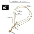 thumbnail image 3 of HSHDLDF Collier Coquillage Puka pour Femmes Hommes Collier Surfeur Coquillage Cordon Collier Collier Ras du Cou Perles Colorées Collier Ajustable Été Boho Hawaii Boucle Perle Collier Bijoux Coquillage Naturel, 3 of 6