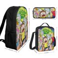 thumbnail image 2 of Rick and Morty Season Backpack Learning Maestro Bookbag with Symphony Lunch Organizer, 2 of 5