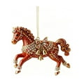 thumbnail image 2 of Red Horse Christmas Tree Decorations, Metal Sparkly Rhinestones Horse Decor, Acrylic Animal Ornaments Hanging for Indoor, Friends, Family, Festival Party Decor, 2 of 5