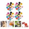 thumbnail image 2 of 40 cascabeles decorativos para gatos, multifunción, delicados y artesanales, accesorio para mascotas (colores variados), 2 of 8
