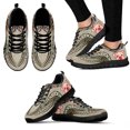 thumbnail image 1 of Zapatillas casuales con diseño de cerdo de dibujos animados bohemios de color marrón claro, zapatillas blancas con cordones y suela suave, zapatos con estampado animal, 1 of 6