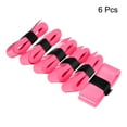 thumbnail image 2 of Uxcell 43.3" Absorb Sweat Non-Slip PU Tennis Racket Overgrip Tape Wraps Pink 6 Pack, 2 of 6