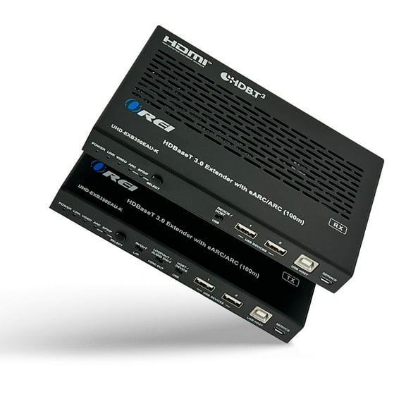 4K KVM HDMI Extender with HDBaseT over CAT5e/6/7 Support EARC & IR Control - 330 ft