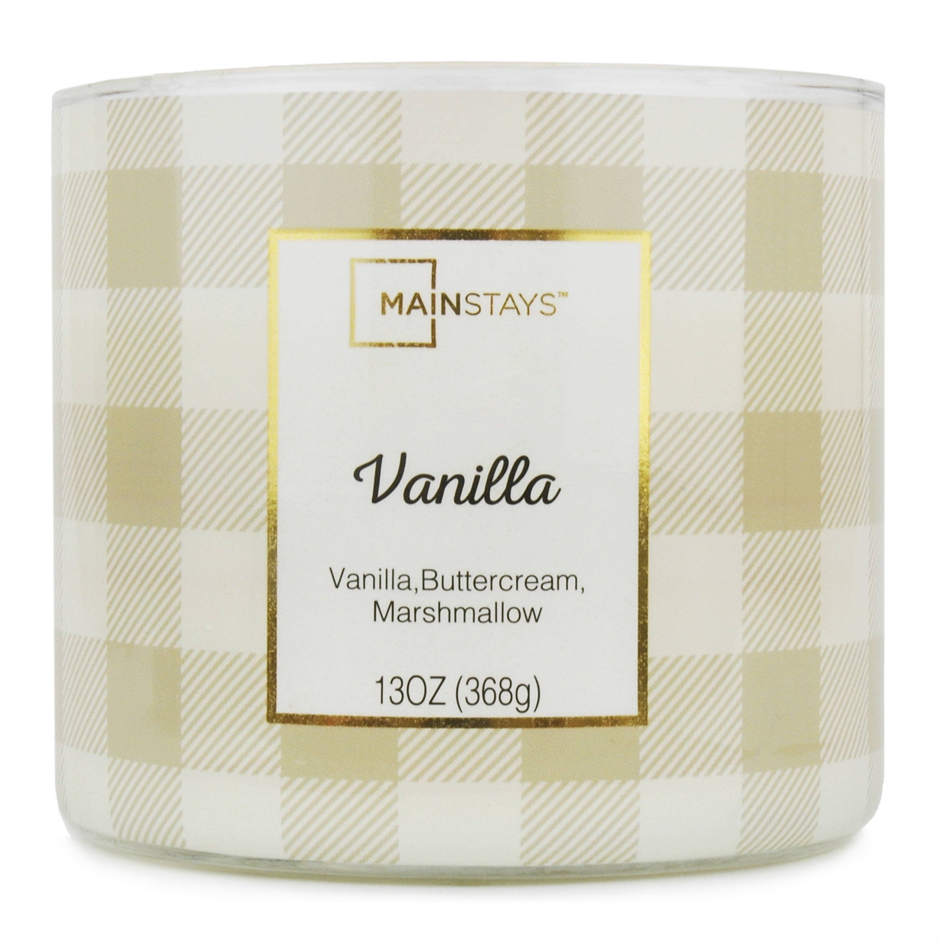 Mainstays Vanilla Fall Jar Candle, 13 oz