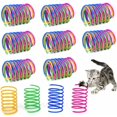 thumbnail image 1 of Cat Spring Toy,Triumph Spiral Cat Toy,Colorful Spring Cat Toy,Interactive Cat Toy,Spiral Spring Toy,Kitten Toy,Durable and Soft for Kittens Biting,Hunting 36 Pcs, 1 of 1