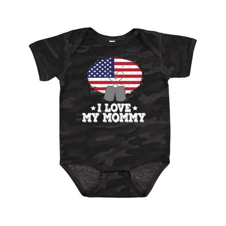 

Inktastic Military I Love My Mommy Gift Baby Boy or Baby Girl Bodysuit