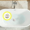 thumbnail image 4 of Universal Bathtub Drain Stopper Flexible Rubber Plug With Chain For Secure Leak Proof Water Retention, 4 of 4