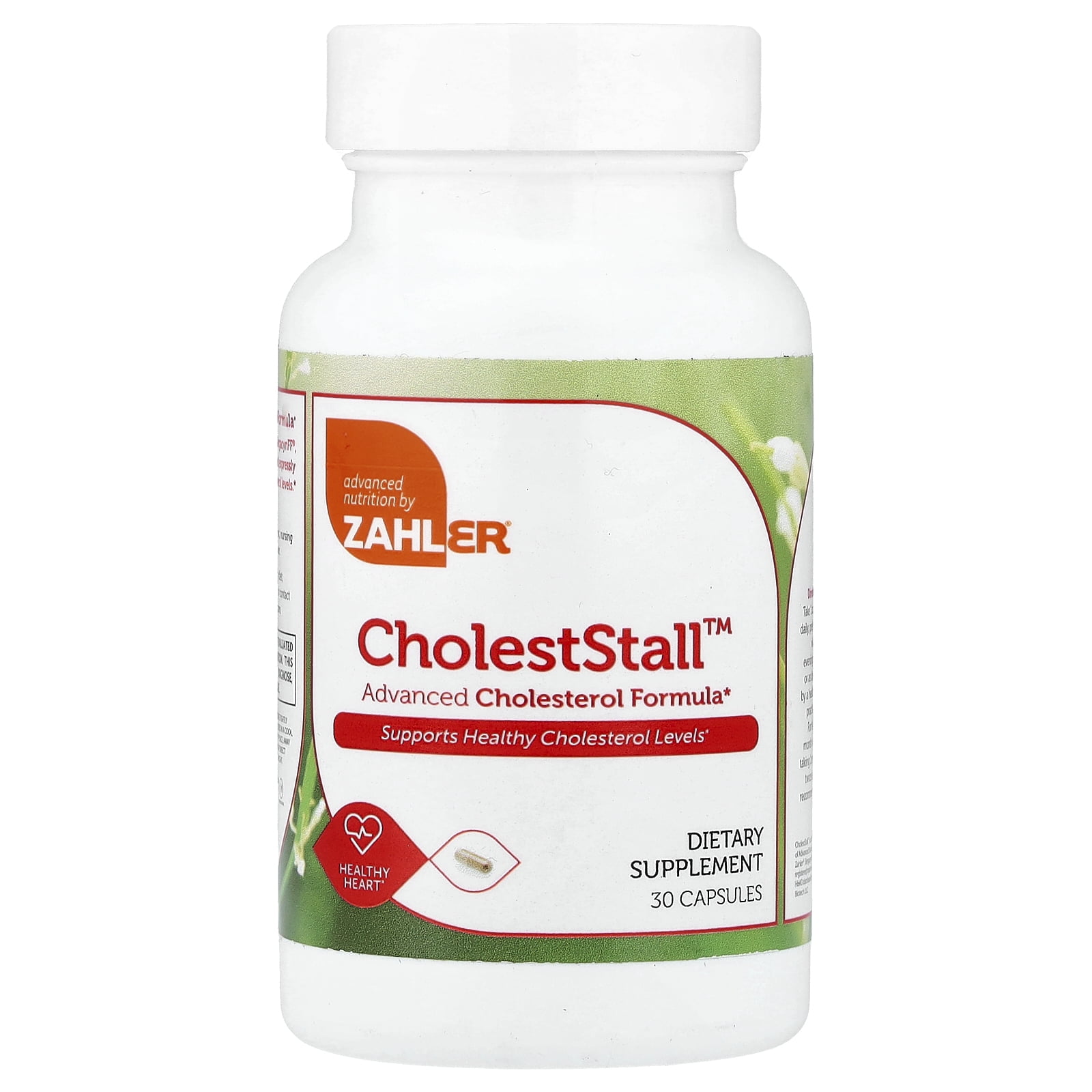 Zahler CholestStall, Advanced Cholesterol Formula, 30 Capsules