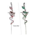 thumbnail image 5 of Fashion Snake Shape Earrings Alloy Texture Unique Ear Cuffs Fashion Cuff Earring, 5 of 9