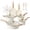19pcs White, variant on SENSARTE Ceramic Nonstick Cookware Set, 13Pcs Non Stick Pots and Pans Set, Healthy Kitchen Cooking Set with Pots Protectors, Induction Compatible White