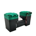 thumbnail image 3 of Micro Vacuum Pump Electric Pump Silent Small Air Pump Double Heads Diaphragm Pump 20L/MIN, 3 of 7