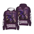 thumbnail image 2 of Unisex Men's and Women's DND Dungeons And Dragons Hoodies 3D Fashion Digital Print Cartoon Pullover Hooded Sweatshirts with Pockets, 2 of 8