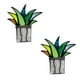 thumbnail image 1 of Hot6sl Liquidación de Ahorros de Verano Planta En Maceta Colorida y Aloe Vera Planta En Maceta Decoración, 1 of 2