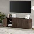 thumbnail image 5 of Evelyn&Zoe Canton Transitional TV Stand For TVs up to 75", Alder Brown, 5 of 8