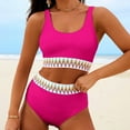 thumbnail image 5 of Bikini Sets For Women Push Up High Waisted Athletic Slim Beach Sport Two-Piece Set Swim Suits, 5 of 6