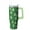 Light-green, variant on 30oz Santa Claus Christmas Tumbler with Lid and Straw Stainless Steel Insulated Cup Holiday Gifts for Travel