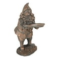 thumbnail image 2 of Fantasy Old Mr Gnome Holding Long Tray Garden Figurine Decor Or Keys Holder, 2 of 9