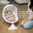 thumbnail image 5 of Jool Baby Nova Nature Swing for Newborns with Wood Accents - Bluetooth & Remote Control (Updated Model, Wood), 5 of 9