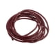 thumbnail image 1 of Cuero Cuerda, 2.19 Yardas 3mm Diámetro Trenza Cuerda Tira para Monedero Bolso Zapato Cordón Bricolaje Artesanía Pulseras Fabricación, Marrón, 1 of 7