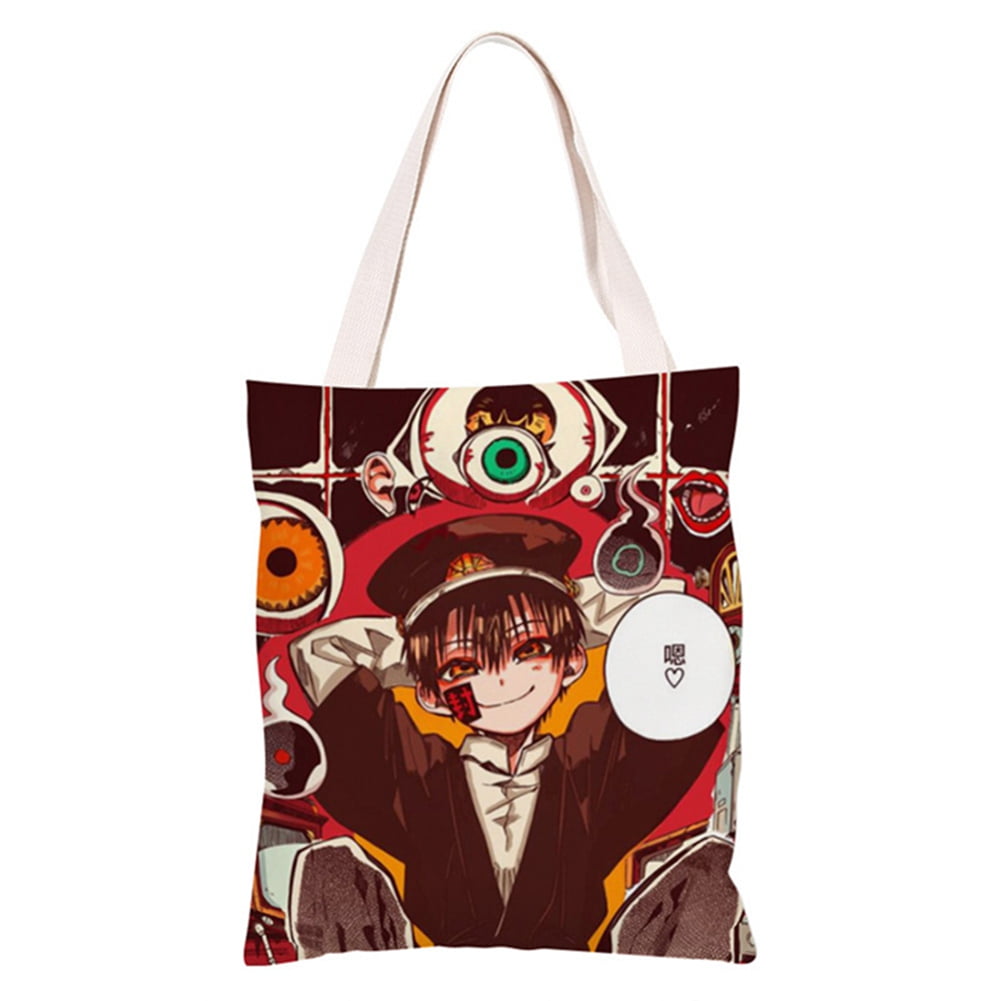 Chutoral Toilet-bound Hanako-kun Tote Bag 42x33cm Anime Shoulder Bag Messenger Bag Perfect for Shopping Laptop School Books 