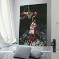 thumbnail image 3 of Hakeem Olajuwon Canvas Poster Print Photo Art Painting Canvas Poster Home Decorative Bedroom Modern Decor Posters Gifts 12x18inch(30x45cm), 3 of 6