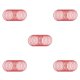thumbnail image 1 of sweethay de silicona de 10 piezas, decoraciones de moda coloridas y flexibles, dijes luminosos, regalos para bares, discotecas, fiestas cinco 5Conjunto, 1 of 6