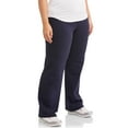 thumbnail image 4 of Athletic Works Women's and Women's Plus Dri More Core Athleisure Bootcut Yoga Pants, Regular and Petite, 4 of 4