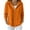 A12-NSLGXD Orange Knit Tops for Women, variant on NSLGXD Hooded Zip up Knit Cardigan for Women Oversized Long Sleeve Solid Lightweight Sweater Jacket Casual Loose Fit Fall Winter Outerwear Tops S-3XL