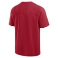 thumbnail image 3 of Unisex Fanatics Scarlet San Francisco 49ers Elements Flex Tri-Blend T-Shirt, 3 of 3