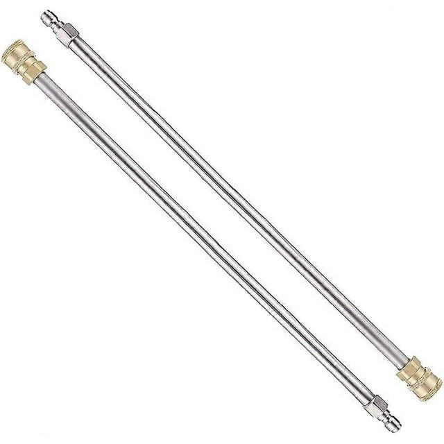 2 Pack Pressure Washer Extension Cord, 17 Cleaning Tools Replacement Lance with 1/4 Quick Connect for Pressure Washer, Gun, Cleaning Machine