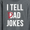 thumbnail image 3 of Instant Message - I Tell Dad Jokes  - Men's Long Sleeve T-Shirt, 3 of 6