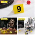 thumbnail image 2 of Acrylic Table Number Signs, Table Tent Sign With Number Plates 1-15, Table Numbering, Table Number, 2 of 5