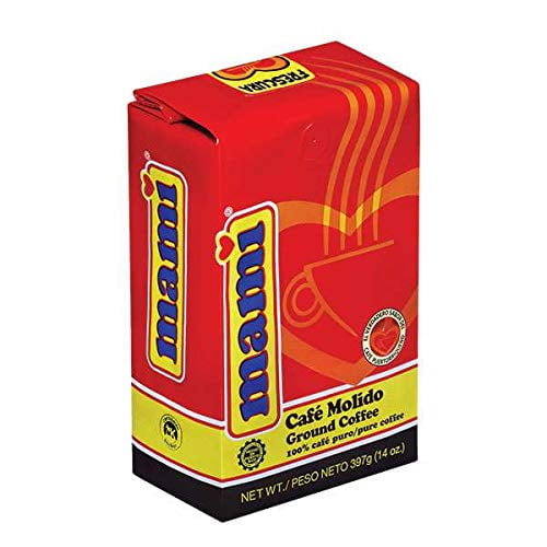 Cafe Mami 14 oz, 100% Puerto Rican Ground Coffee - Walmart.com