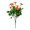 Orange, variant on CaiTeLin Outdoor Artificial Daisy Flower Bouquets, UV Resistant Faux Silk Daisy Bloom Bunches, Weatherproof Floral Filler for Outside Planter, Porch Pot, Home Patio Decor Use