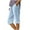 Light Blue, variant on Plus Size Womens Pants Elastic Waist Straight Leg Women Casual Loose Lightweight Drawstring Pants with Pockets Navy XL