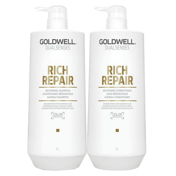 Goldwell Dualsenses Rich Repair Restoring Shampo & Conditione Duo Liter