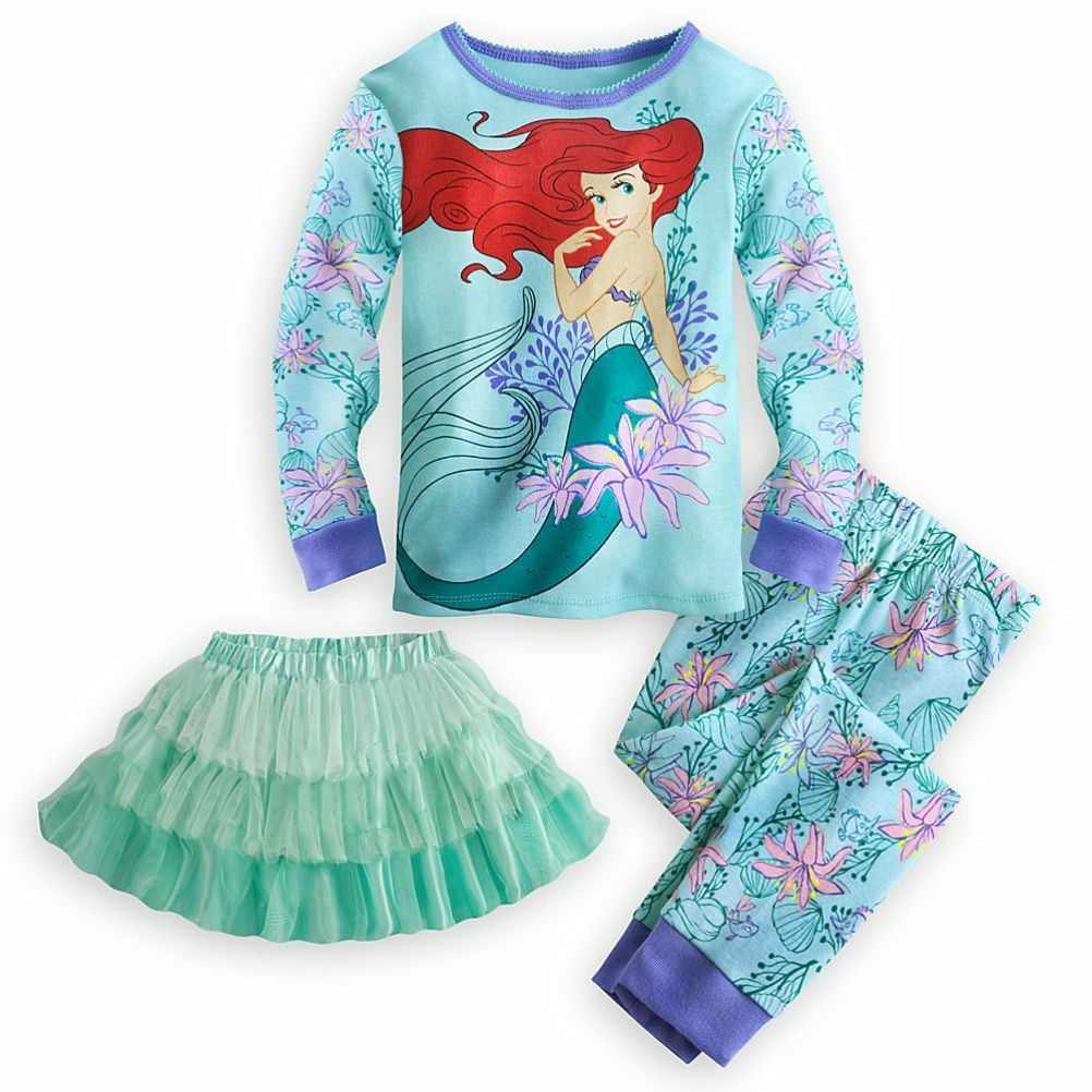 Disney princess deluxe sleepwear set shop
