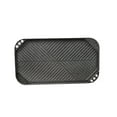 thumbnail image 1 of Starfrit The Rock Reversible Grill/Griddle, 19" x 11" Surface, Non-Stick, Durable Forged Aluminum, Oven Safe, PFOA Free, Easy to Clean, Dishwasher Safe, Black, 1 of 6