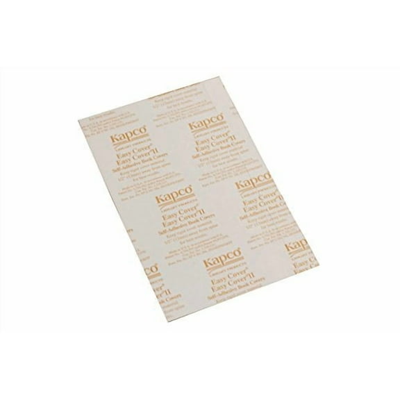 KAPCO EF8585 Easy Cover Book Cover II, 8.5" x 5.75", Pack of 5