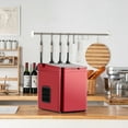 thumbnail image 3 of Costway Ice Maker Machine Countertop 33 LBS/24 H Ice Cube Maker w/ Scoop & Basket Red, 3 of 10