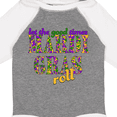 thumbnail image 4 of Inktastic Mardi Gras- Let the Good Times Roll Boys or Girls Long Sleeve Baby Bodysuit, 4 of 5