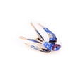 thumbnail image 1 of Broochepins enamel Swallow Broches Aleación Vintage Broche Pin Lindos Broches Para Las Mujeres Precioso Cristal Multicolor Pájaro Regalo Púrpura sidaley AP004744-02, 1 of 7