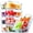 White, variant on 5 Pack Glass Meal Prep Containers 3 Compartment Set 36OZ Airtight Lunch Boxes with Lids Microwave Oven Freezer Safe Durable Food Storage