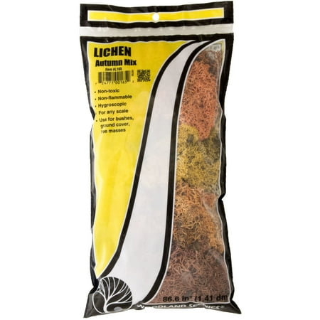 Woodland Scenics Lichen Groundcover, Autumn Mix