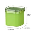 thumbnail image 3 of Under $1 2023 Ice Bucket Ice-cream Maker, Ice-cream Molding Ice Box Small Household Refrigerator Easy-release With Cover Ice Lattice Up to 65% off, 3 of 3