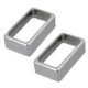 thumbnail image 2 of 2 uds guitarra eléctrica abierta Humbucker Pickup cubre tapa carcasa piezas de guitarra Tmvgtek 4ut5rz6hm9cr7wr2, 2 of 9