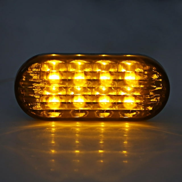 LED Feu de Position Latéral,1 Paire de Feux de Position Latéraux Ambre Voiture pour une Performance Inégalée