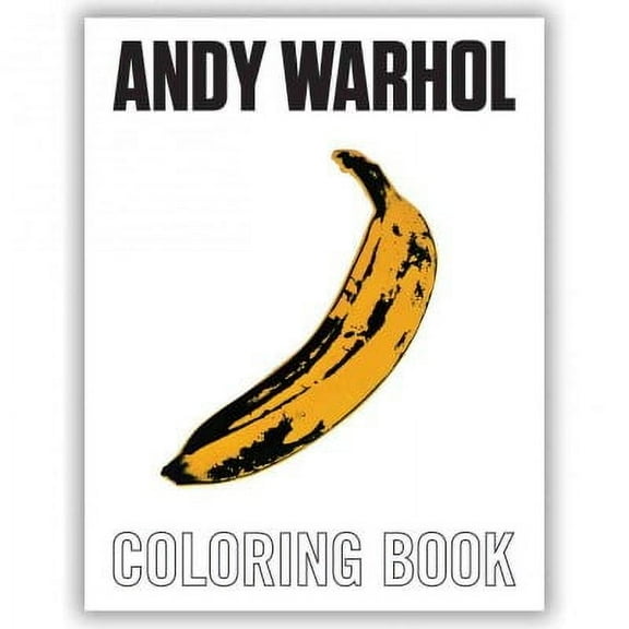 Andy Warhol Coloring Book (Hardcover)